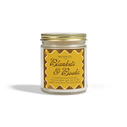 Blankets & Books - Chai - Candle