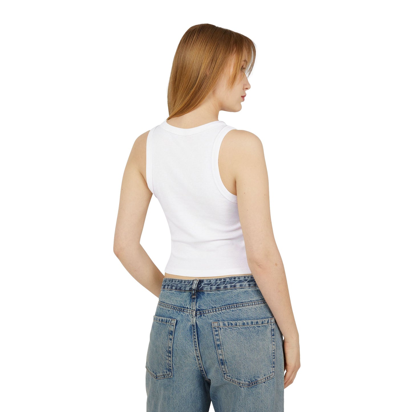 Ocean Beach Surf Shack - White - Racerback tank