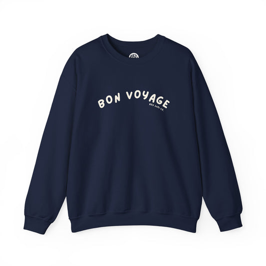Bon Voyage - Navy - Crewneck