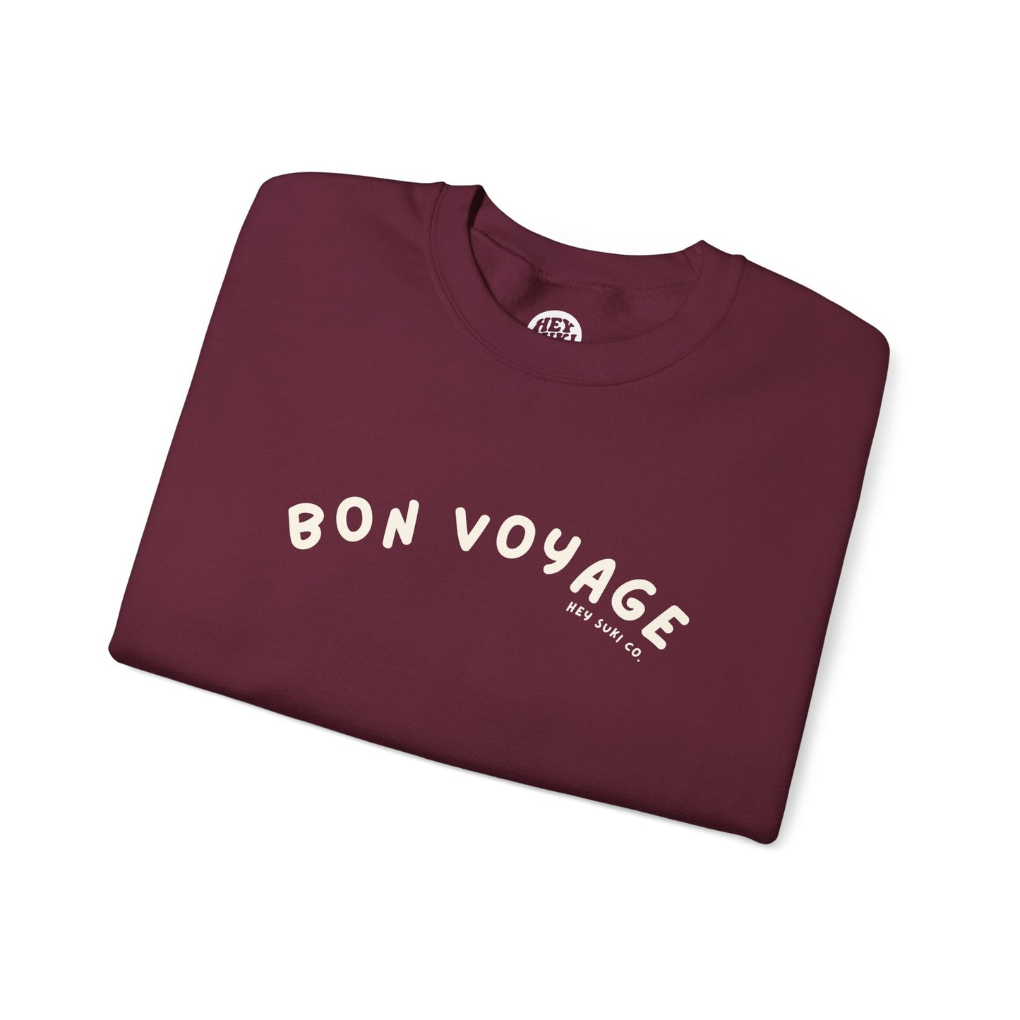 Bon Voyage - Cabernet - Crewneck
