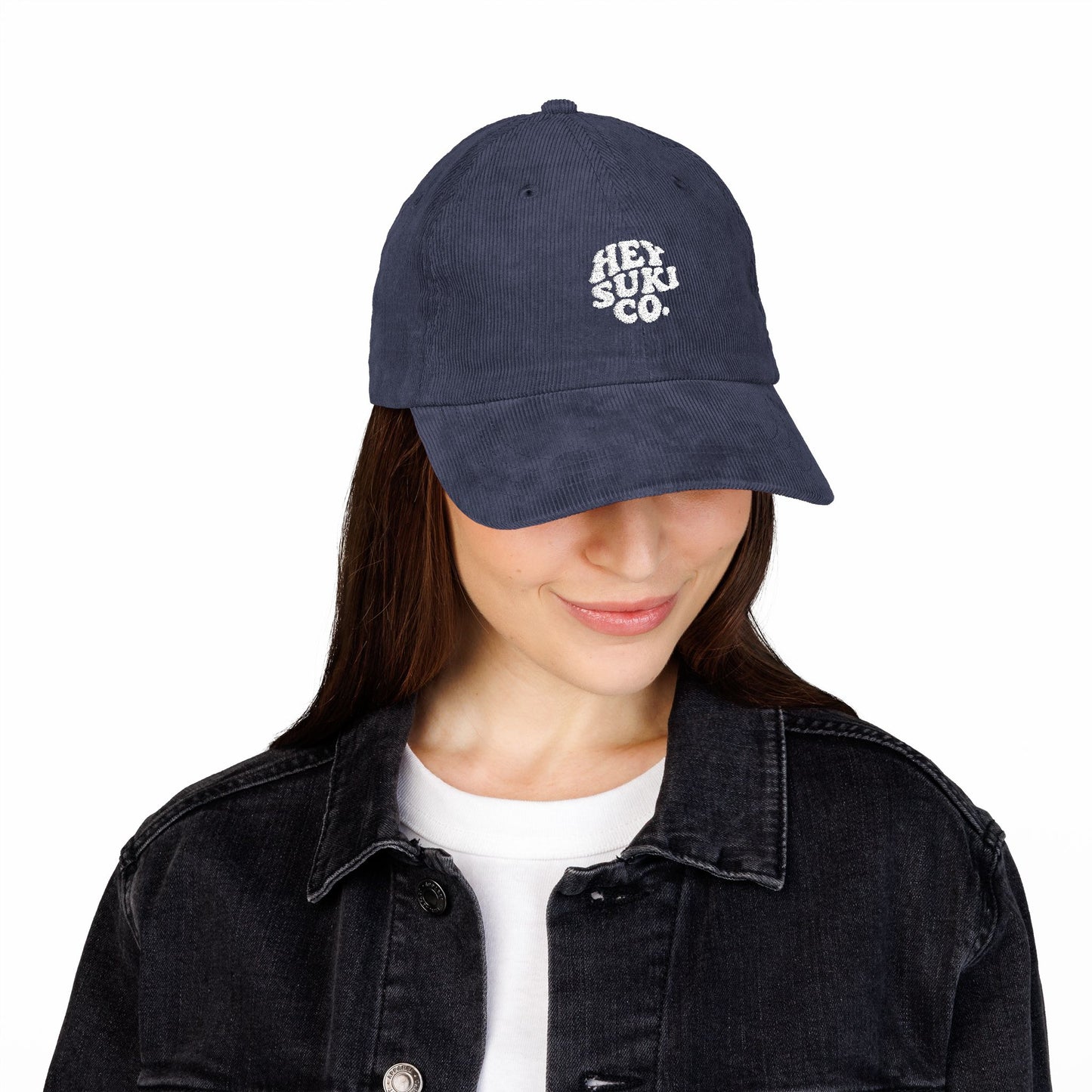 Lookin' Good - Navy - Corduroy Baseball Cap