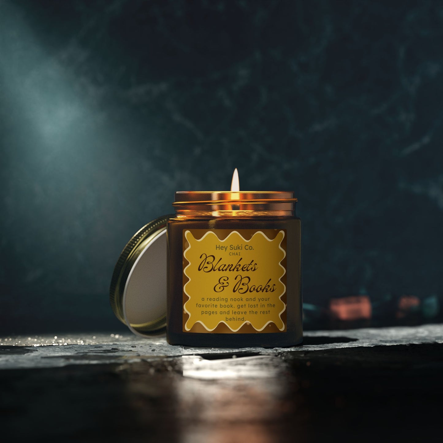 Blankets & Books - Chai - Candle