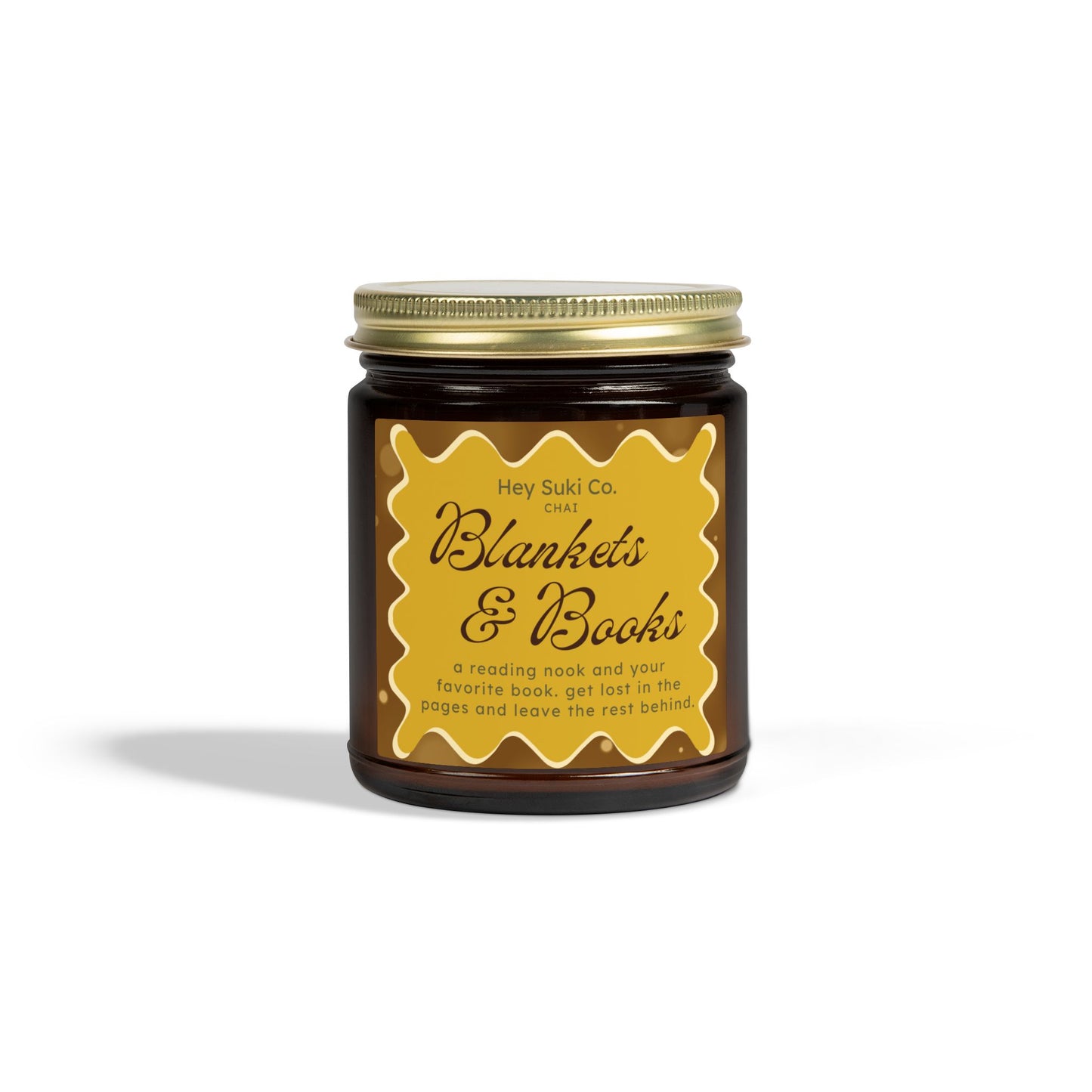 Blankets & Books - Chai - Candle