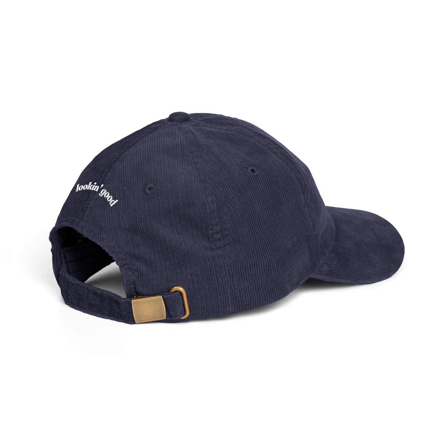 Lookin' Good - Navy - Corduroy Baseball Cap
