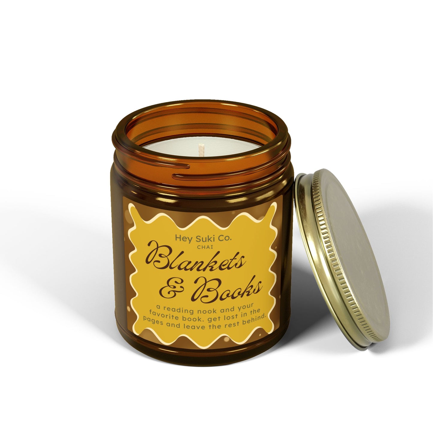 Blankets & Books - Chai - Candle