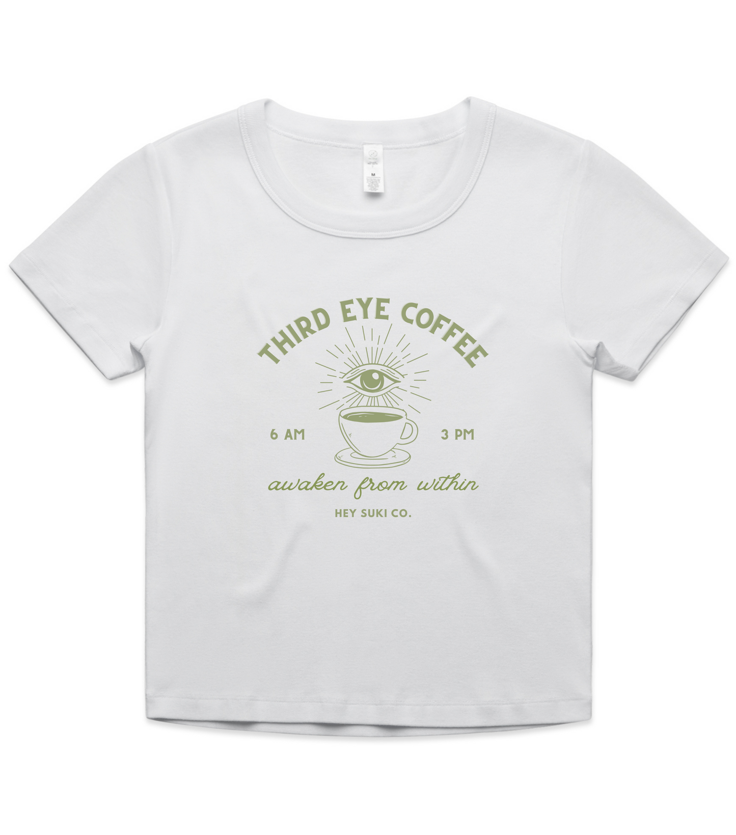 Third Eye Coffee - Women's Baby Tee
