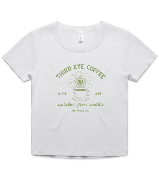 Third Eye Coffee - Women's Baby Tee