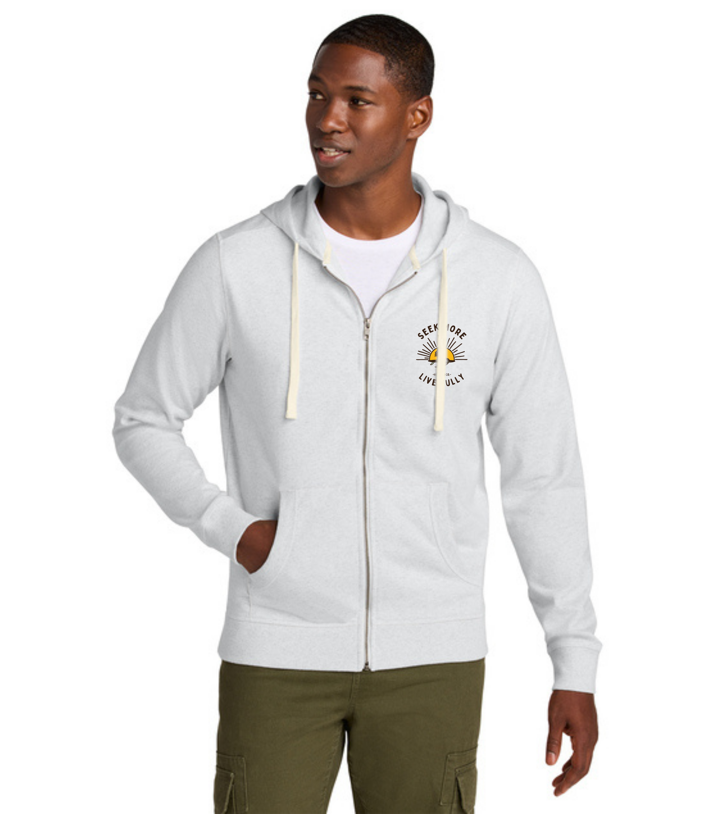 Good Things - Ash - Full-Zip Hoodie