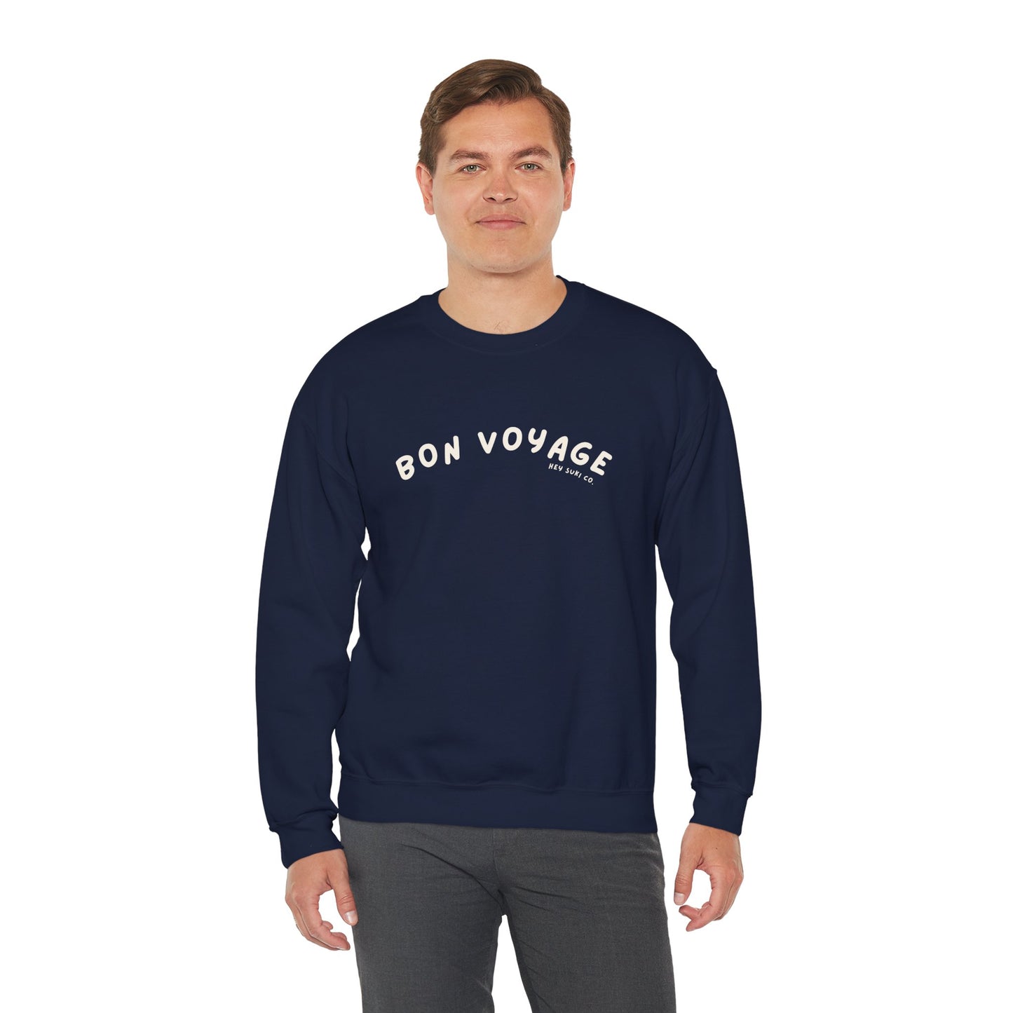 Bon Voyage - Navy - Crewneck
