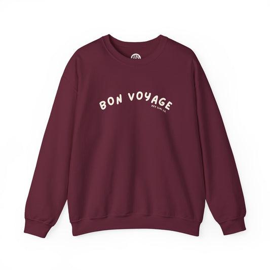 Bon Voyage - Cabernet - Crewneck